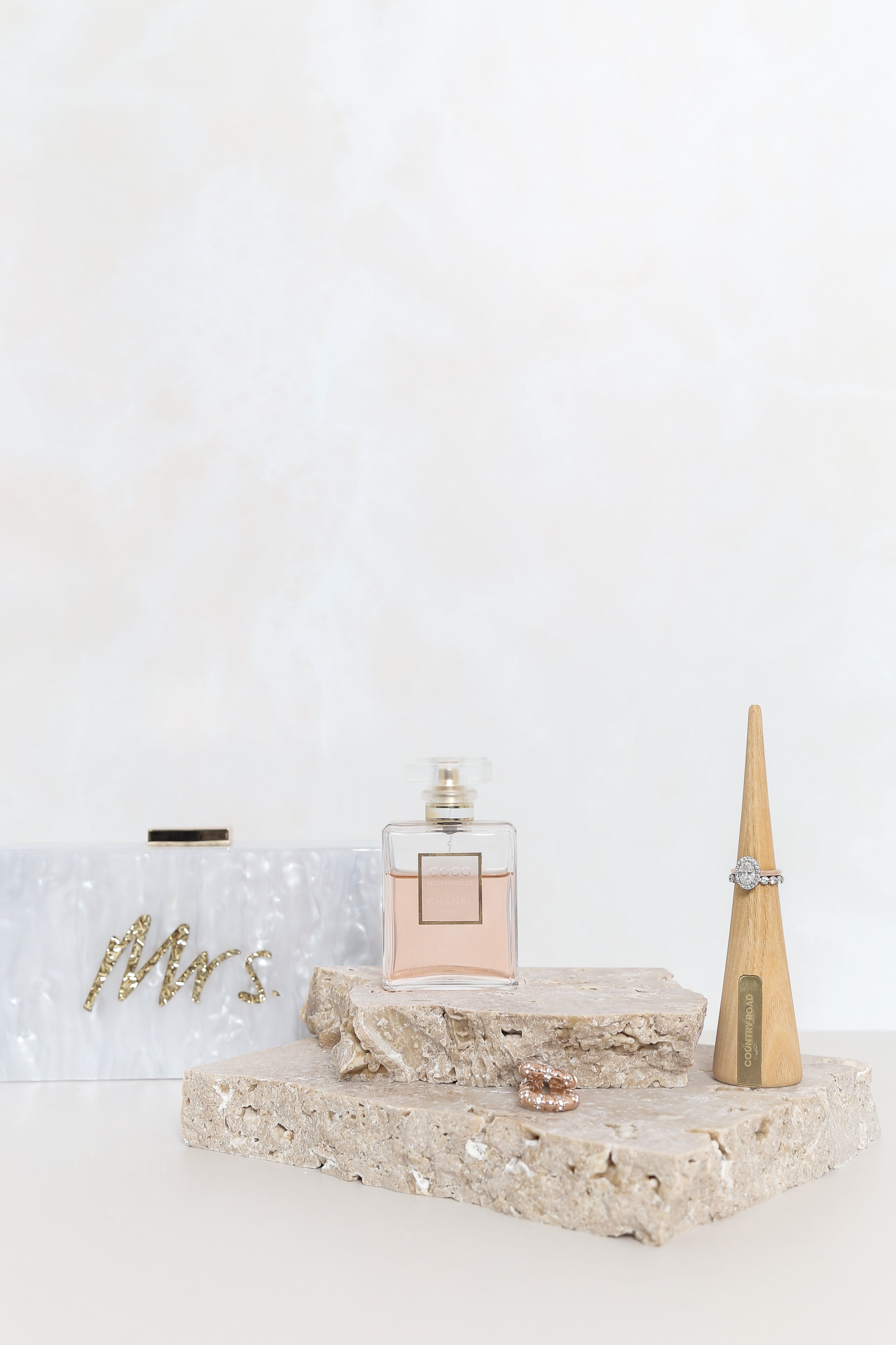 Soft Beige Marble | Single-sided Backdrop