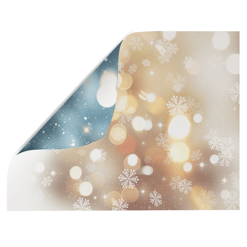 Christmas Bokeh | Double-sided Backdrop