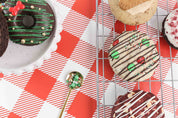 Christmas Gingham | Double-sided Backdrop