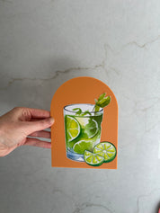 Cocktail Signage Stickers | Reusable Decals