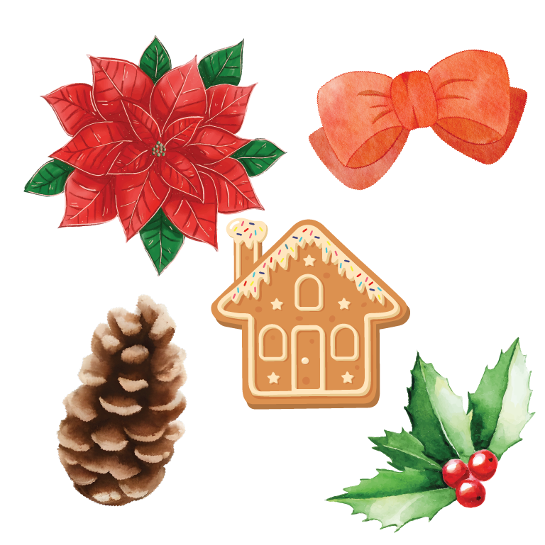 Christmas Window & Wall | Reusable Sticker Decals