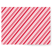 Candy Cane Pinstripe | Single-sided Backdrop