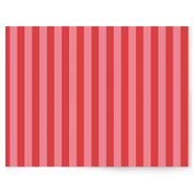 Red + Pink Stripe | Single-sided Backdrop