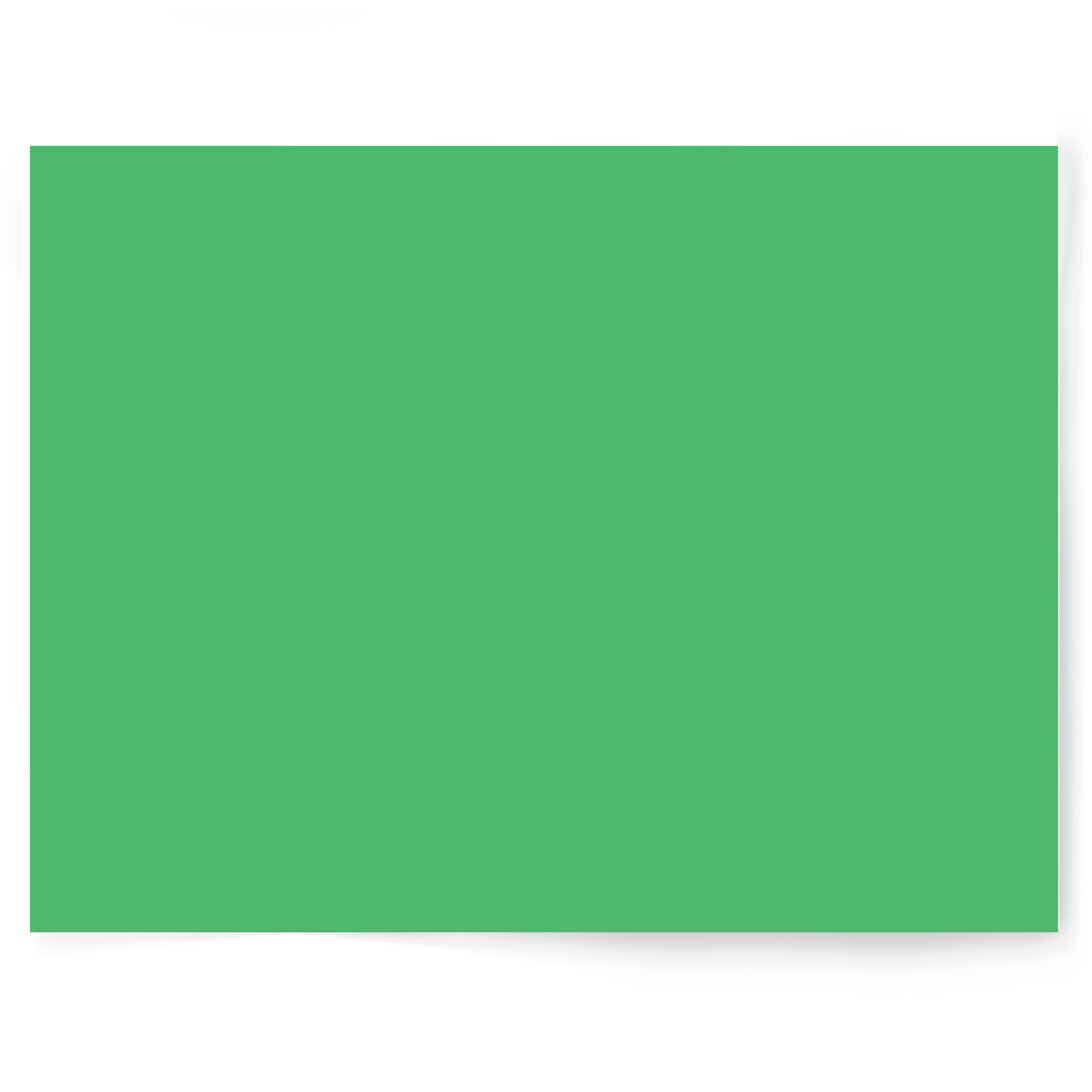 Light Jungle Green | Single-sided Backdrop