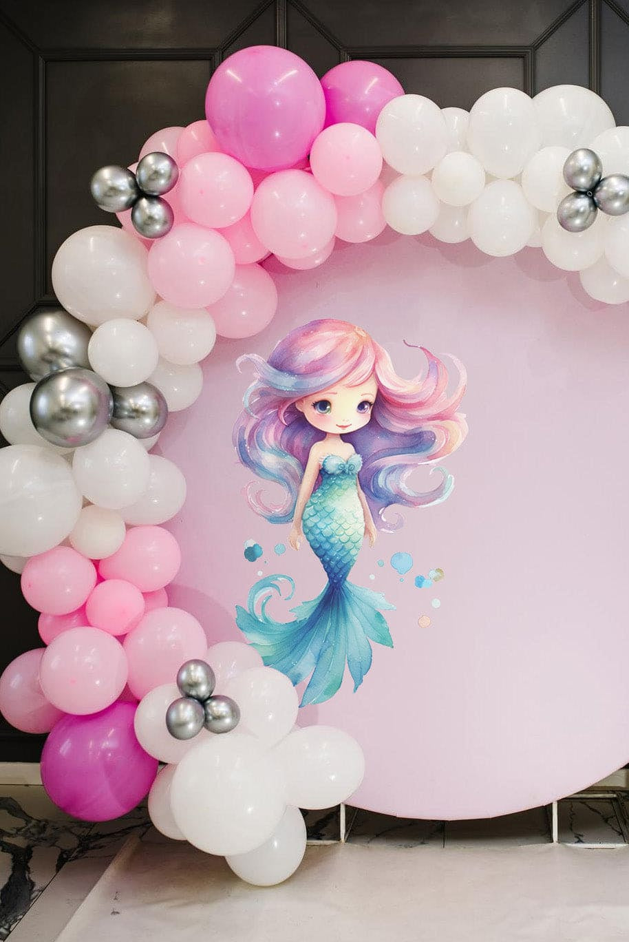 Mermaid Signage Stickers | Reusable Decals