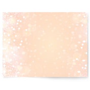 Peach Starlight | Single-sided Backdrop