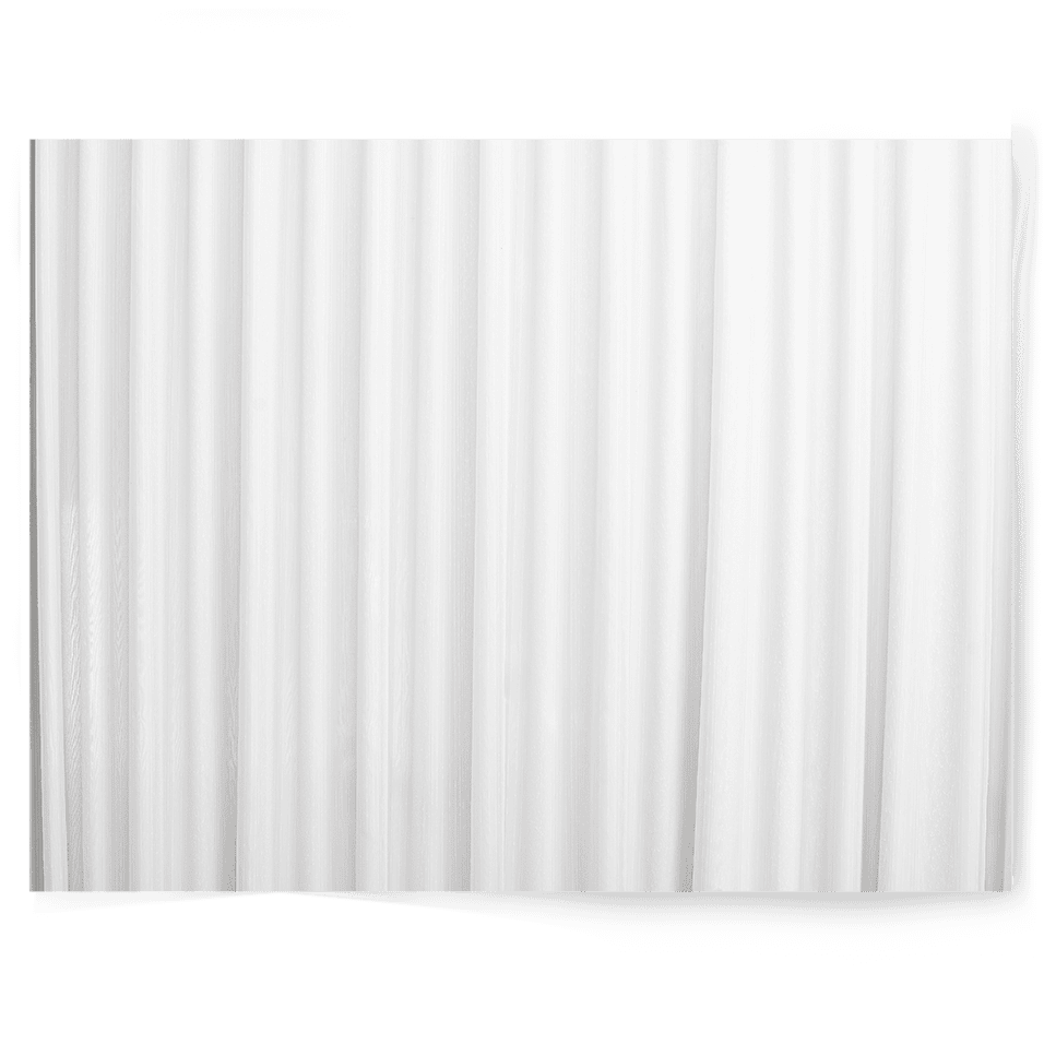 White Curtain Call | Single-sided Backdrop