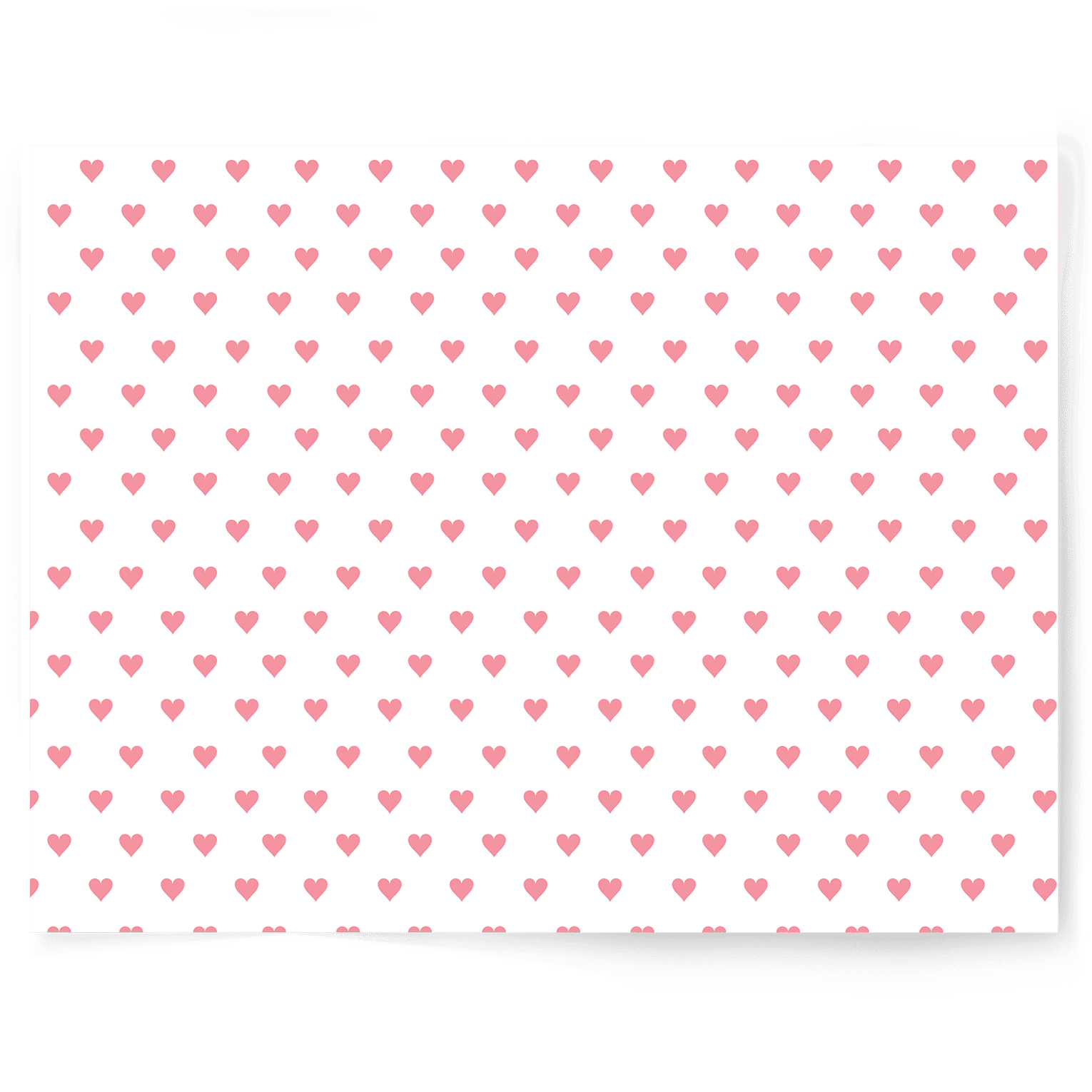 Sweet Pink hearts | Single-sided Backdrop